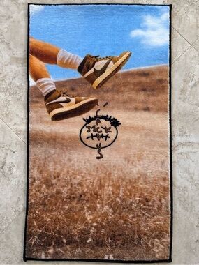 Travis Scott Cactus Jack Sneaker Tufted Rug 32x18 Streetwear Decor